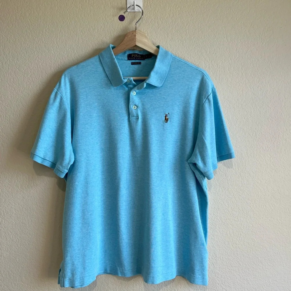 Polo Ralph Lauren Classic Fit Short Sleeve Cotton polo‎ Shirt Large